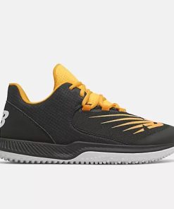 New Balance Black/Yellow FuelCell 4040v6 Turf Shoes