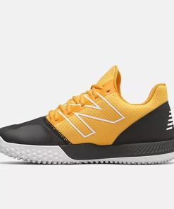 New Balance Black/Yellow FuelCell 4040v6 Turf Shoes -Wilson Shop t4040by6 3